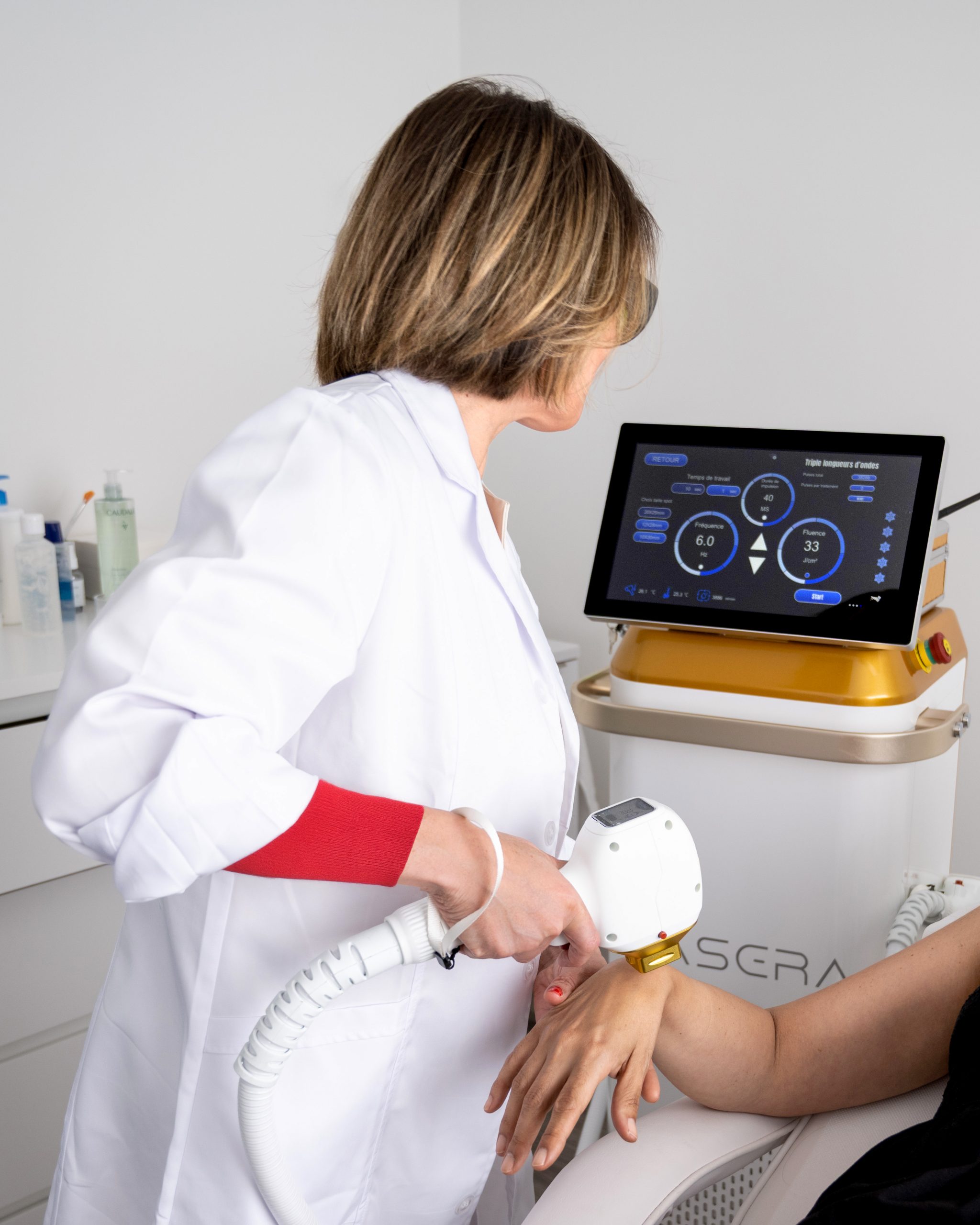 Évolution progressive après épilation laser ou électrolyse