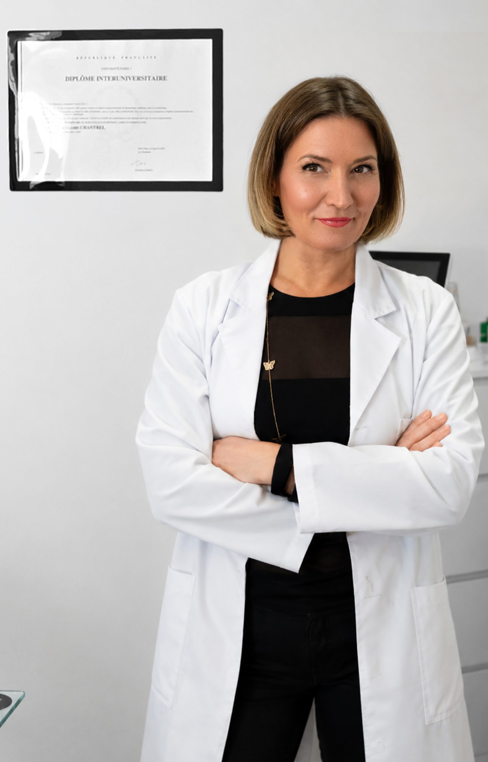 Claire Chantrel, infirmière diplômée d’État et fondatrice du cabinet Laser Saint Caprais
